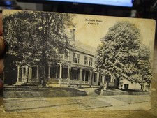 Y7 Vintage Old OHIO Postcard CANTON President William McKinley's Home Residence