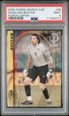 2002 Panini World Cup Korea/Japan 68 Gianluigi Buffon PSA 9 | eBay