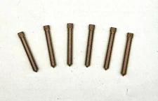 6 Tattoo Machine Solid Brass Contact Screw Binder Post Parts Binding Post Lot