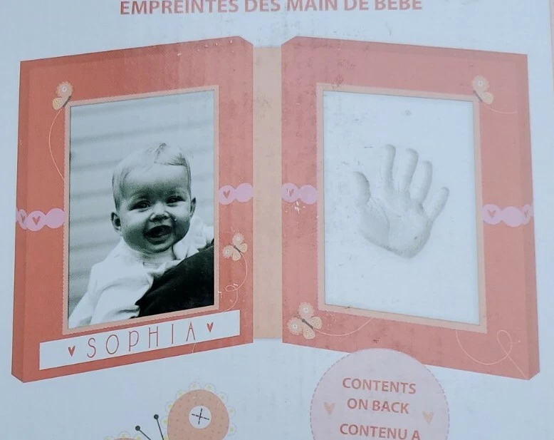 Baby handprint hotsell kit boots