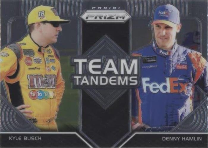 2018 Panini Prizm - Denny Hamlin Kyle Busch #TT-9 - 1 of 1