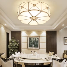 Modern Ceiling Pendant Light LED Chandelier Flower Shaped Lamp Fixture New