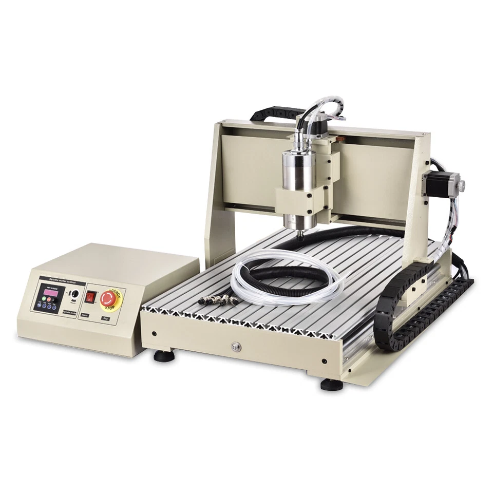 1500W 6040 4 Axis CNC Router Metal 3D Engraving Machine Drilling Milling Machine - Image 4 of 4