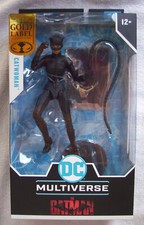 2022 McFarlane DC Multiverse The Batman Movie Catwoman Half-Mask Gold Label