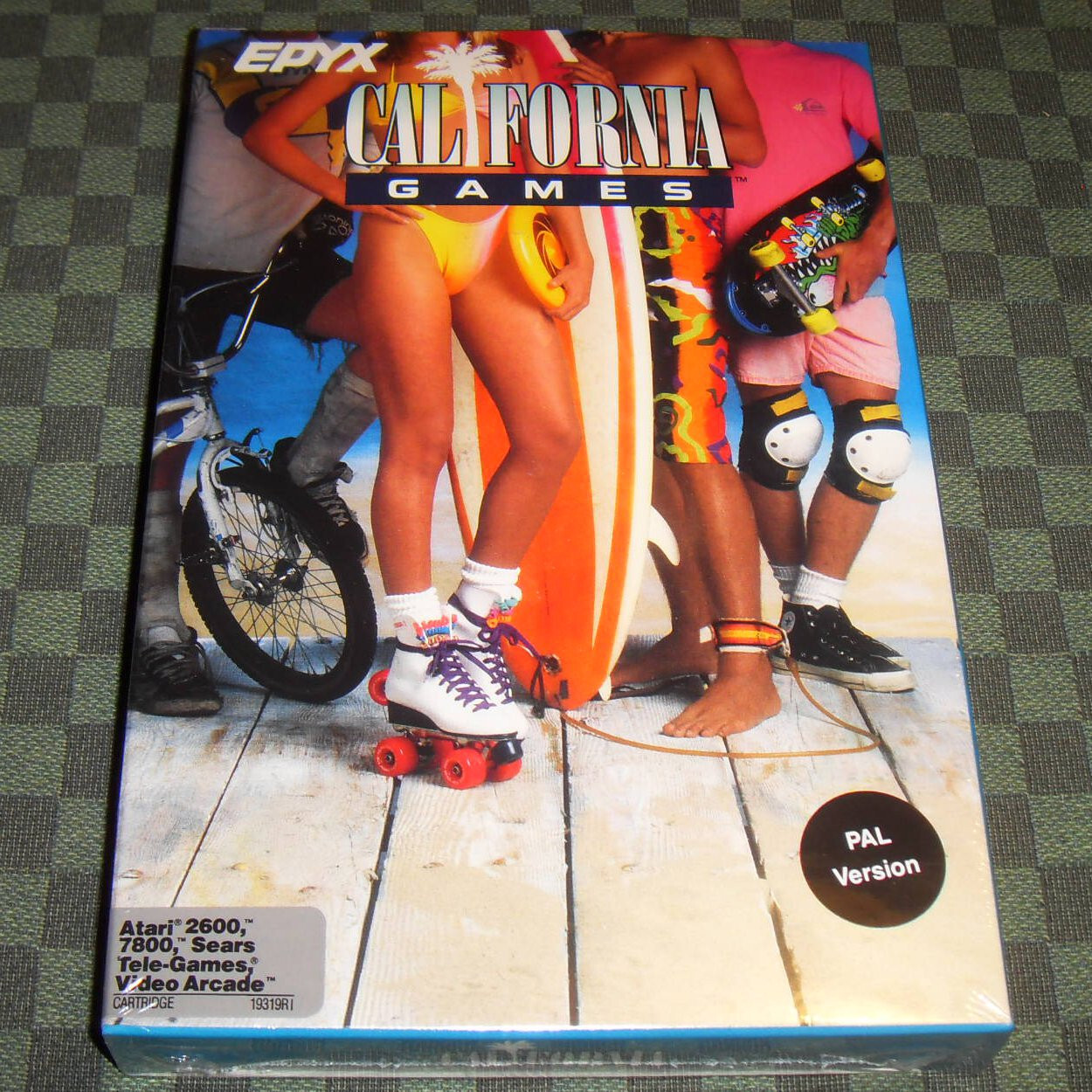 CALIFORNIA GAMES - Atari 2600 - en boite blister scellé sealed PAL