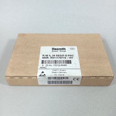Rexroth R-IB IL 24 SEG/F-D-PAC R911170710-101 NEU OVP versiegelt