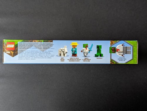 LEGO 21184 Minecraft: The Bakery Goat Snow Villager Baker Creeper - NEW - Picture 5 of 7