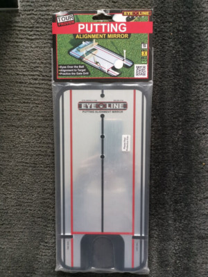 Eye Line Golf Putting Mirror Ausrichtungsspiegel Trainingshilfe  - UVP 49,95