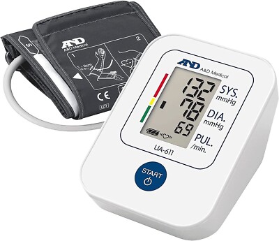 A&D Medical UA-611 Digitales Oberarm Basic Blutdruckmessgerät 30 Speicher NEU.