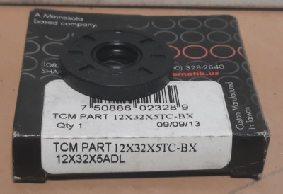 TCM  #12X32X5TC-BX  OIL SEAL (12MM x 32MM x 5MM)  E114