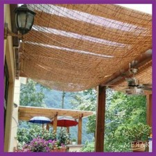 Carbonized Natural Bamboo Sun-shade Blinds Curtain Partition Deco
