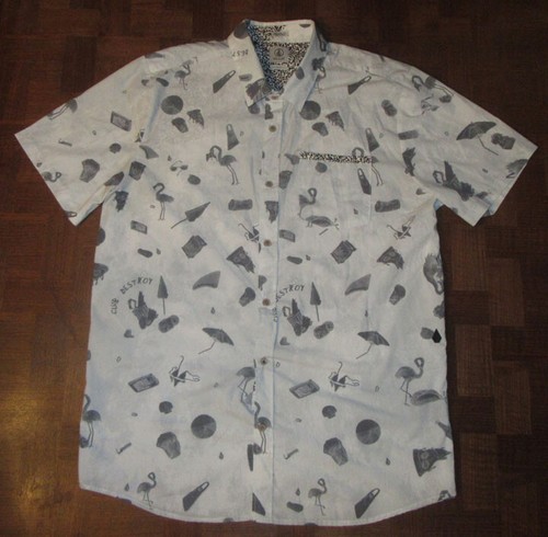 volcom flamingo shirt