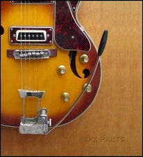 Aria, Bruno, Univox & others 12 inch "Clamp in" Tremolo Arm    EZPZ PARTS