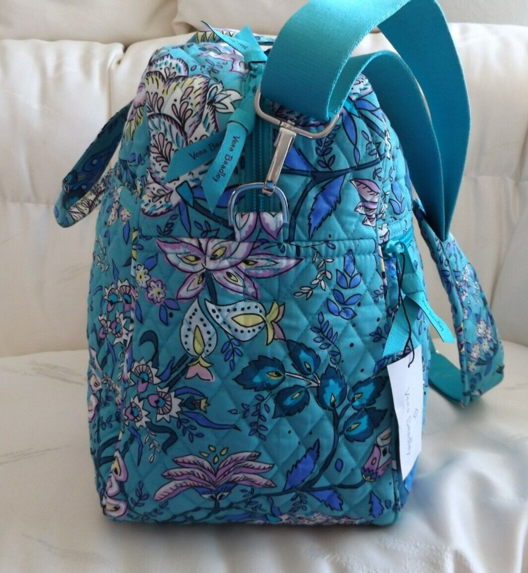 VERA BRADLEY Medium Traveler Bag Weekender - Peacock on  display picture 1