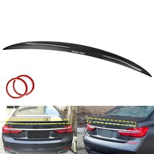 Sport Heckspoiler Lippe Carbon Look passend für BMW 7er G11 G12 2015-22 MP Stil