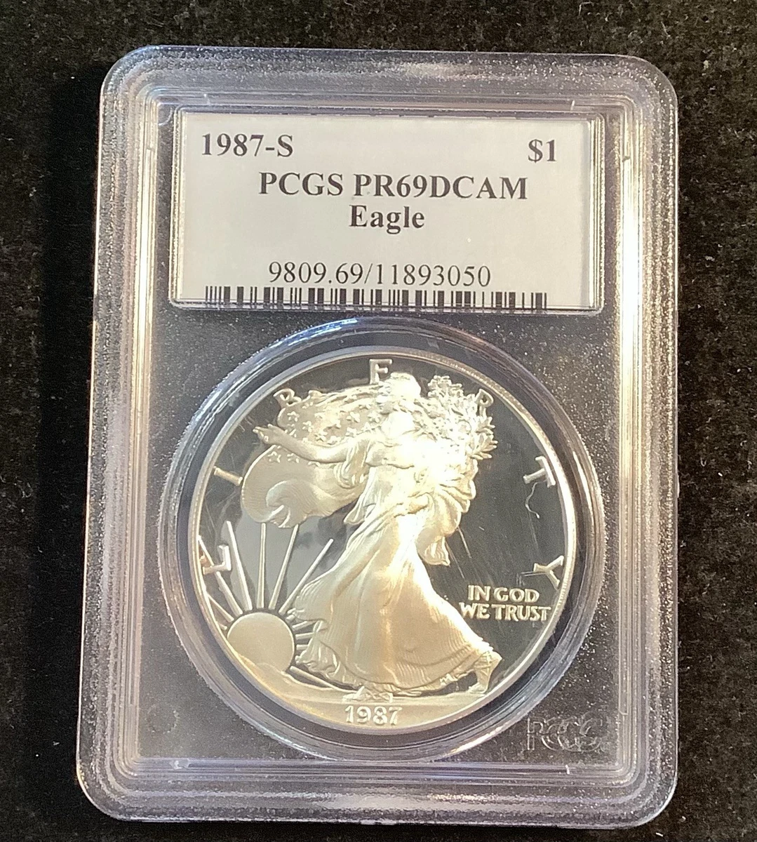 American Eagle PR 69 Graded 1987 Silver Bullion Coins for sale | eBay