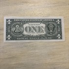 Birthday, Anniversary, Note 3/31/63 Uncirculated One Dollar Fancy Serial Number  — photo 4