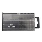 20pc Micro Drill Bit Set Wire Gauge Index #61-80 without Swivel Head ...