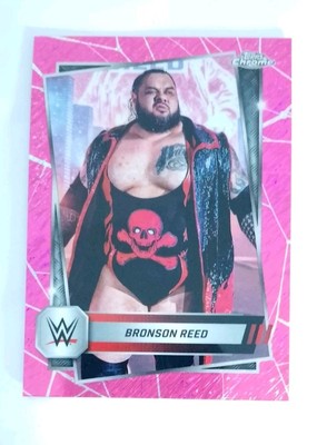 2025 Topps Chrome WWE - Bronson Reed - PINK REFRACTOR