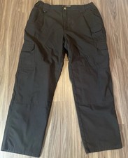 5.11 Tactical Pants Men's 38x30 Actual 34x30 Unstretched Black SUPER 