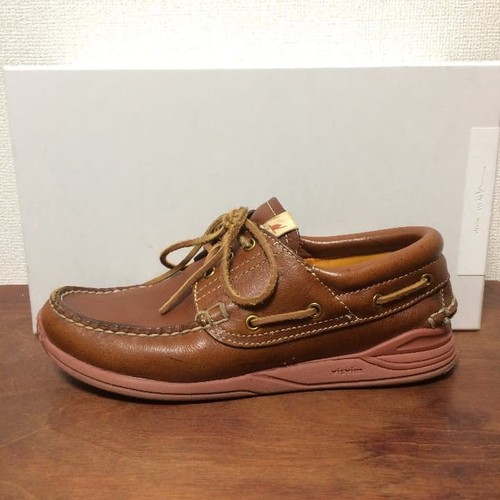 Visvim Americana Deck-Folk Men’s Deck Shoes 9.0US with Box & Bag