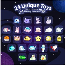 Surprise Bath Bombs with Glow-in-the-Dark Toys