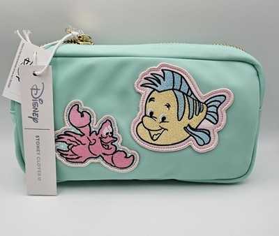 Disney Stoney Clover Lane Small Patched Pouch Little Mermaid Sebastian Flounder