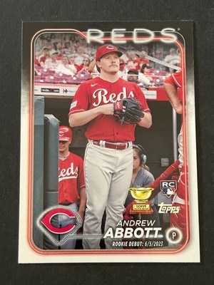 2024 Topps Update #US304 Andrew Abbott Cincinnati Reds