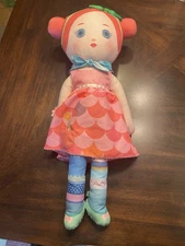 Zapf Creation Mooshka Cloth Doll Red Hair Myra Plush Soft Rag Buns 24 In