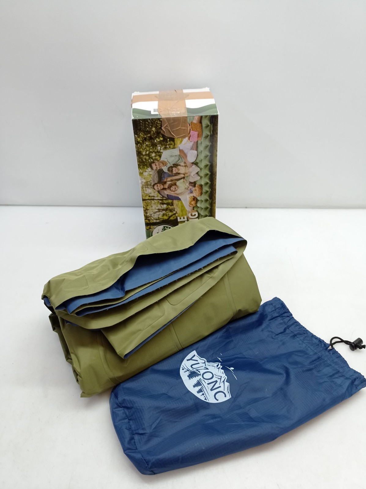 Alfombra aislante, colchón de camping doble grueso, colchón de aire ultralige...