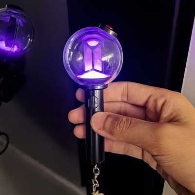 BTS New Mini Light Stick Ver.4 Light stick Mini Keychain Color