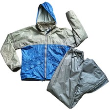 Vintage Brooks Gore-Tex 2 pc Track Suit Jog Run Mens Size L USA Workout Gorpcore