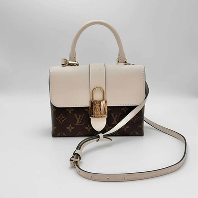 Louis Vuitton Locky BB Monogram Gold Lock Crossbody Bag