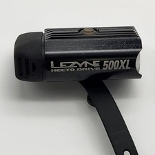 Lezyne Hecto Drive 500XL Lumen Bicycle Headlight Gloss Black NO PACKAGE