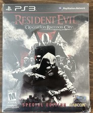 New Resident Evil Operation Raccoon City Special Edition PS3 Sealed Steelbook