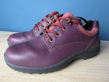 Hotter Ramble GTX Walking Shoes Size UK5, Gore-Tex, Waterproof, Maroon Leather