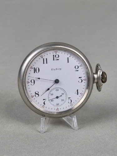 Antique ELGIN GRADE 312 Pocket Watch ca. 1912 16s 15j NEEDS HAIR SPRING