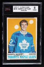 1970-71 O-Pee-Chee Darryl Sittler #218 KSA 8 HOF q4n