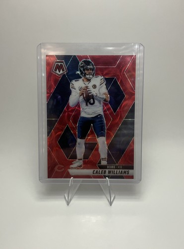 2025 Panini Mosaic - Caleb Williams #22 Red Scope Prizm