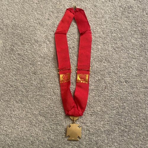 RAOB Royal Antediluvian Order Of The Buffaloes Ceremonial Red Sash GLE Freimaurer - Bild 5 von 5