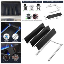 7635 Flavorizer Bars 69785 Grill Burner Set For Weber Spirit I & II 200 Series