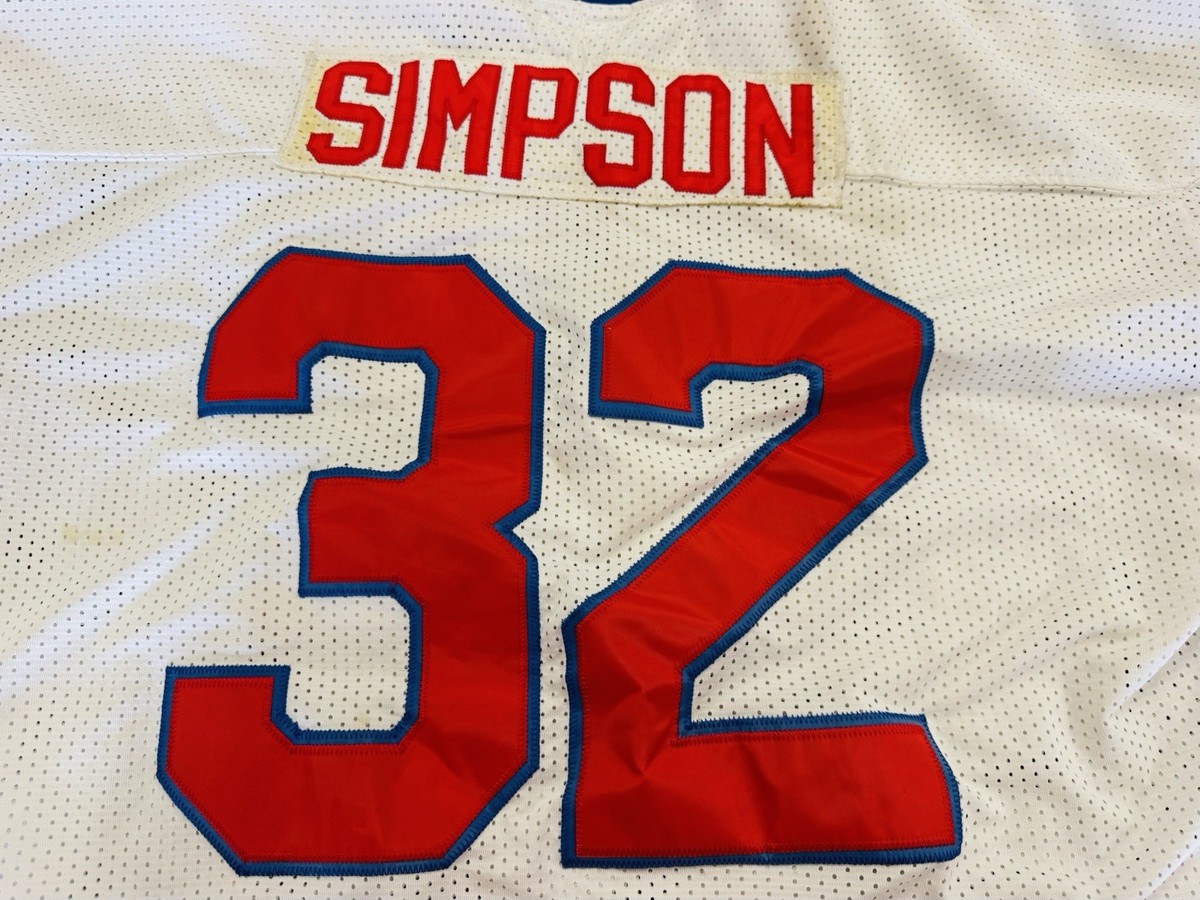 シャツ Mitchell & Ness / OJ Simpson Jersey Mitchell & Ness - O.J Simpson 1976 Buffalo Bills - Throwbacks