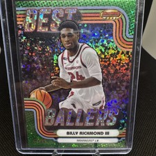 2024-25 Bowman's Best #BB-15 Billy Richmond III Best Ballers Green Mini Diamonds