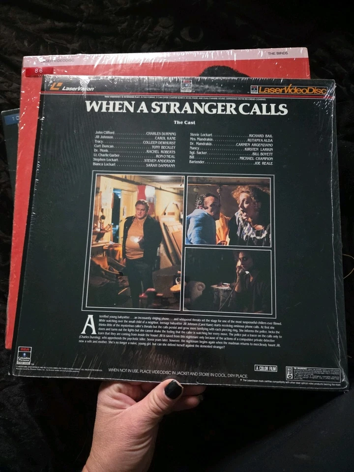 When A Stranger Calls Laserdisc 1979 Carol Kane Charles Durning laser disc Foto 2 de 4