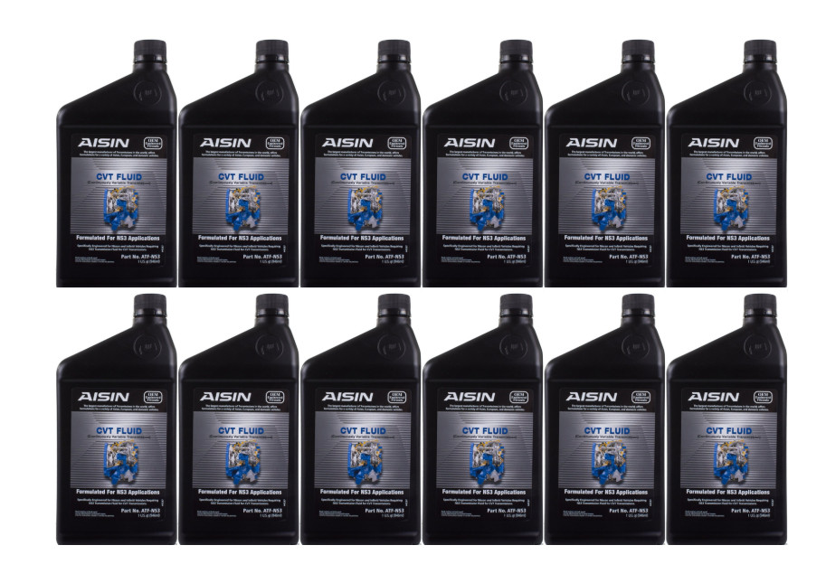 12 Quarts Automatic Transmission Fluid ATF for Nissan/Infiniti CVT ATF-NS3