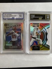 Tee Higgins Graded 10 Football Card Lot