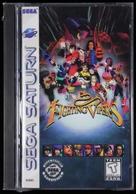 Fighting Vipers Sega Saturn Sealed B+ Graded PSA 9.6