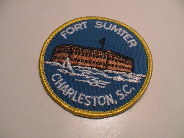 UNITED STATES ARMY FORT SUMTER CHARLESTON SOUTH CAROLINA MILITARY PARK PATCH
