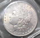 1889 Morgan Silver Dollar $1 Business Strike Coin Uncertified Ungraded