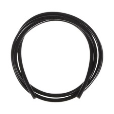 Round Belts 4mm Dia 3.3ft Length Smooth Surface PU Urethane Black